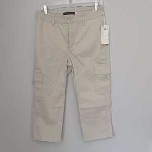 NYDJ Light Tan Cargo Shorts for Women